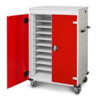 Notebookwagen Rotstahl