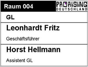 Beschilderung Beschilderung