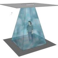 Richtcharakteristik von Sound Shower Richtlautsprecher